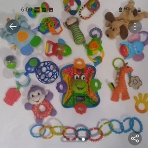 Baby rattle / teether bundle